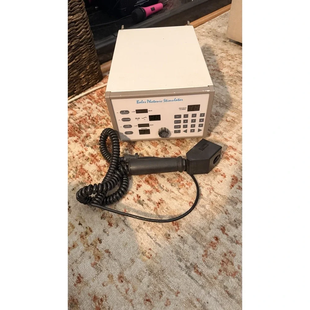 Bales Photonic Stimulator  Turns On Cable Needs Repair Machine Functional